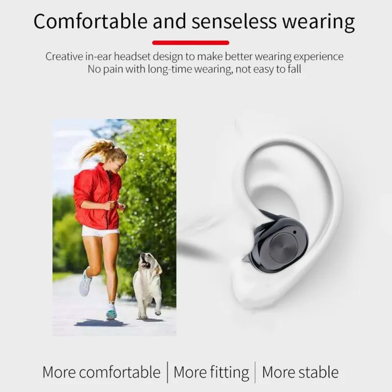Беспроводная Bluetooth гарнитура для Xiaomi/Huawei мобильные спортивные наушники с