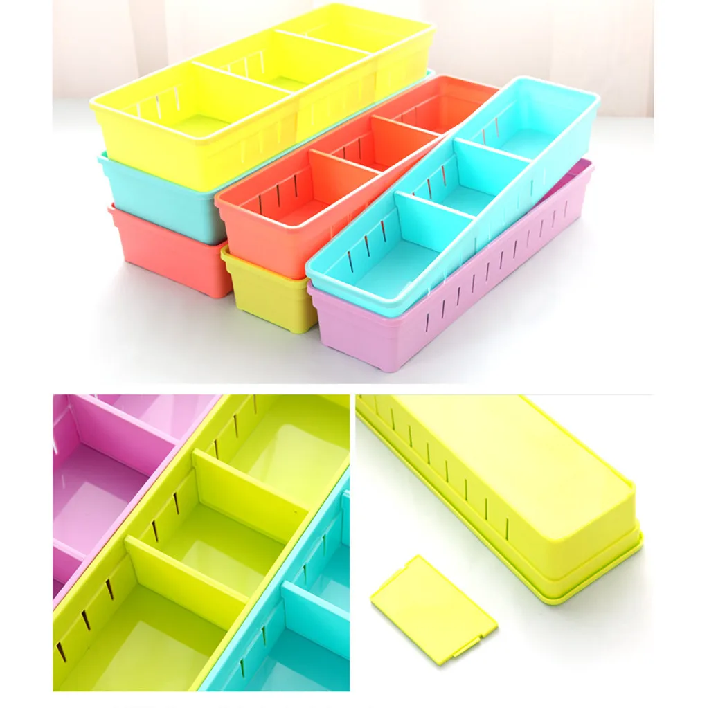 Регулируемый ящик HSU кухонный разделитель столовых приборов чехол для хранения