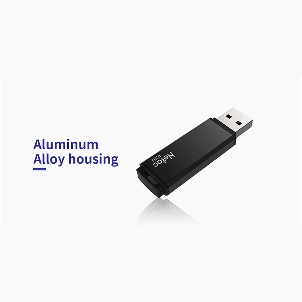 Флеш накопитель Netc U351 USB 3 0 портативный U диск флешка автомобильные флэшки тонкие