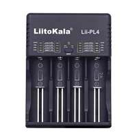 liitokala lii pl4 18650 battery charger 21700 26650 18350 aa aaa fast mart charger for li ion 4 2v 4 35v li fe 3 6v ni mh 1 2v