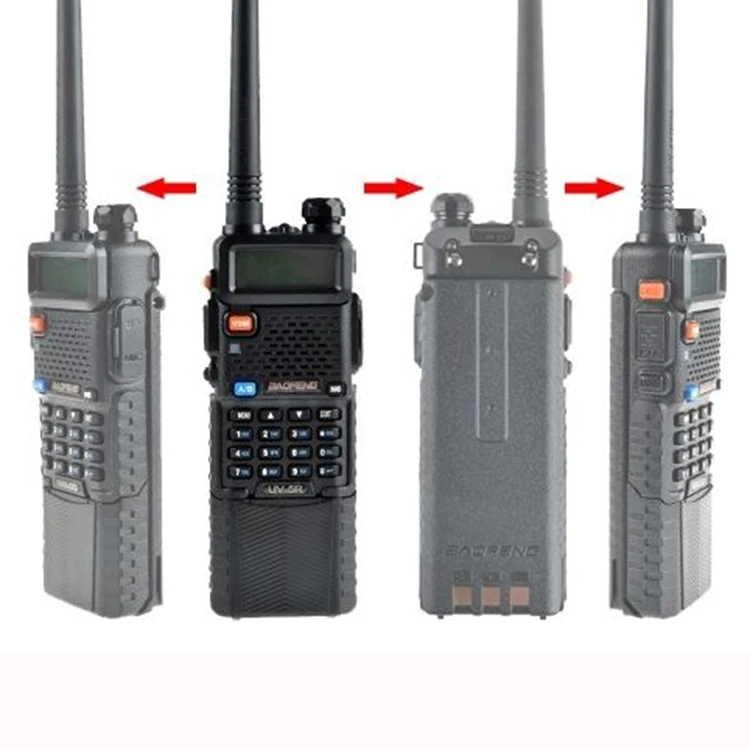2021 Ham радио hf приемопередатчик BAOFENG UV 5R 3800 мАч 136 174 / 400 520 МГц Двухдиапазонная