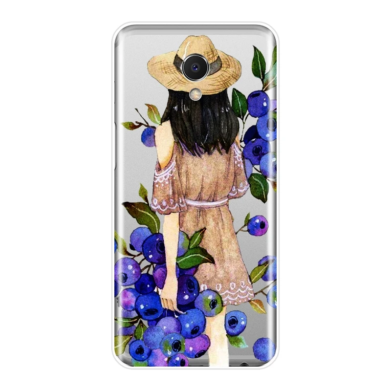 Силиконовый чехол для телефона Meizu M2 M3 M5 M6 Note мягкий чехол-накладка с изображением