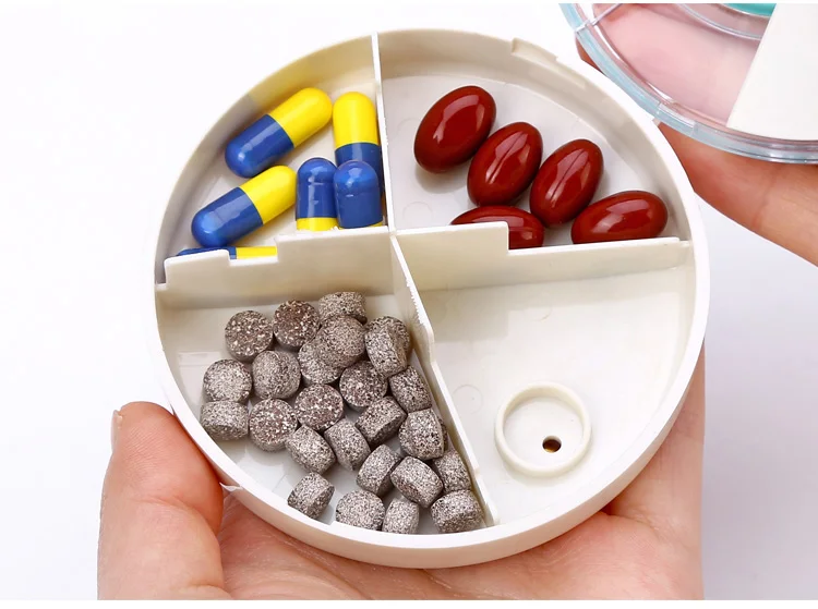 Электронная медицина коробка контейнер для интеллекта время таблетки чехол s