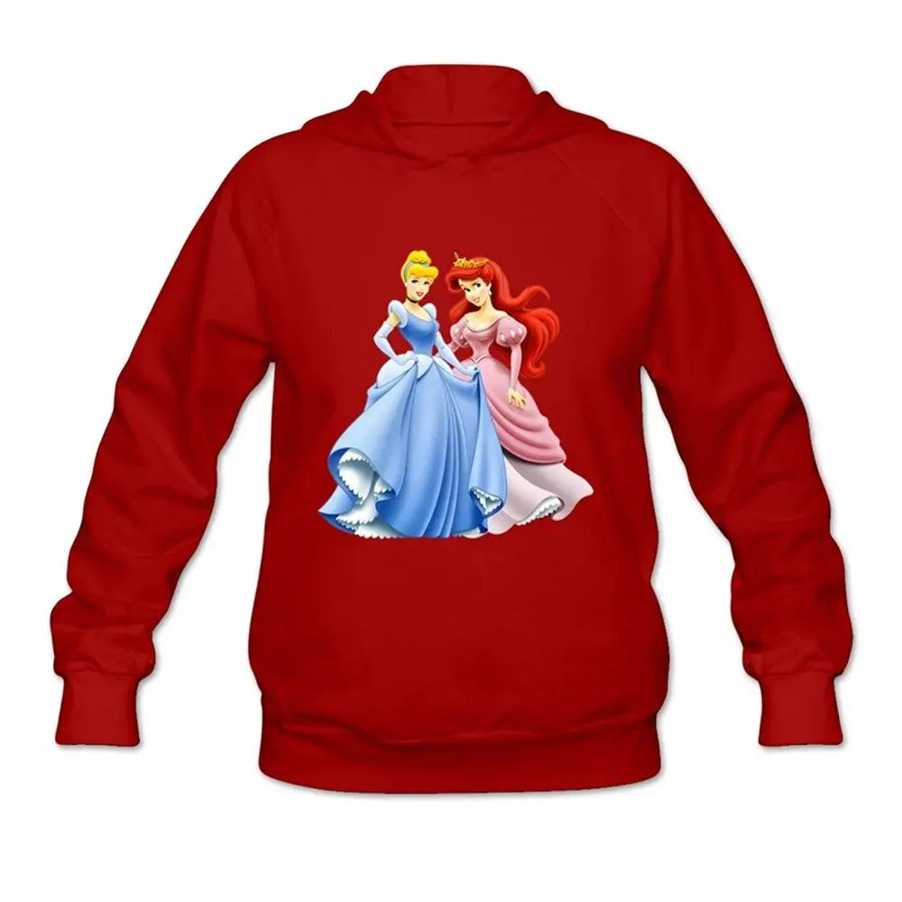 О-образным вырезом Золушка Толстовки Для женщины Капюшоном | Женская одежда