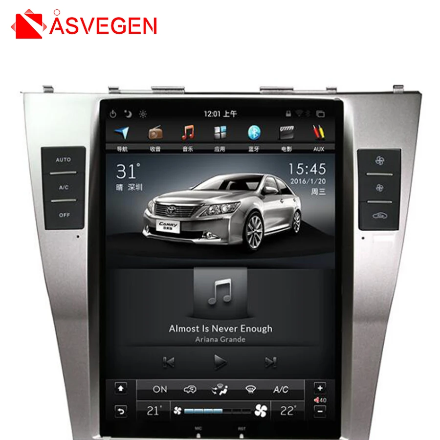 Asvegen 10 4 дюймов Tesla вертикальный экран Android 6 0 четырехъядерный Автомобильный