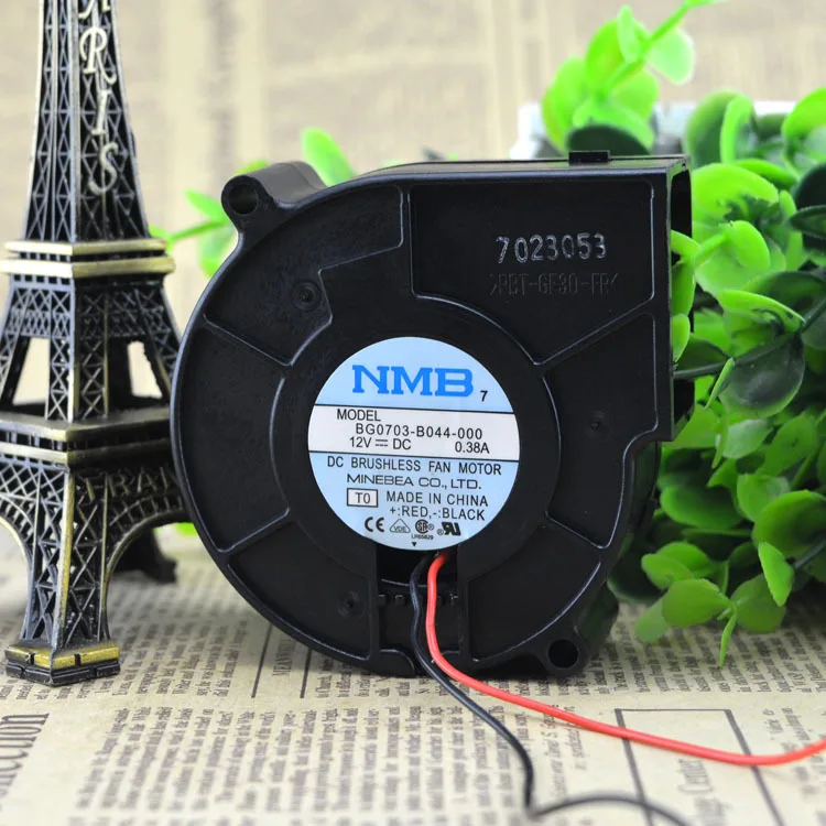 Для NMB BG0703 B044 00L 7cm7530 12v turbo fan Большой объем воздуха модификация 0.38A|Кулеры и системы