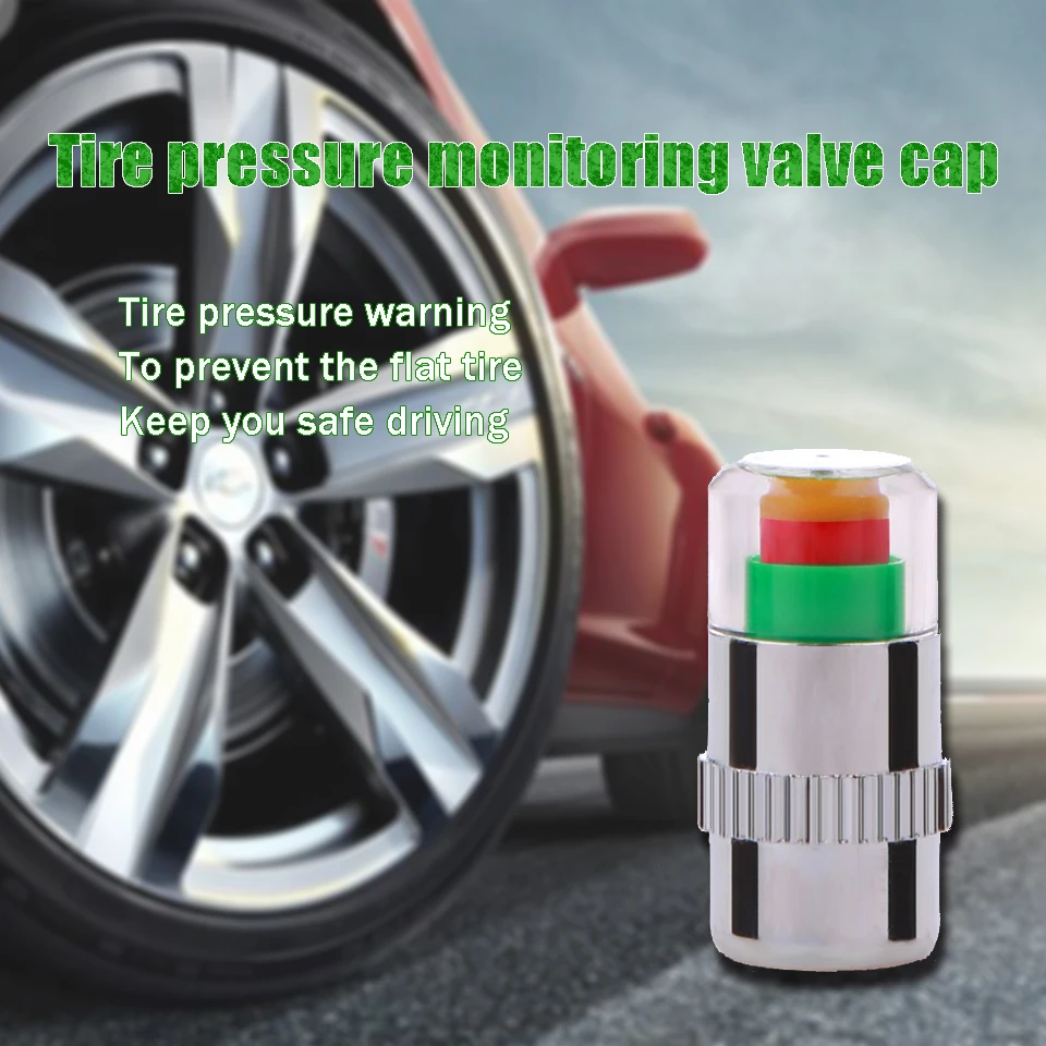 4 шт./компл. TPMS контроль давления в шинах прочный точный индикатор мониторинга
