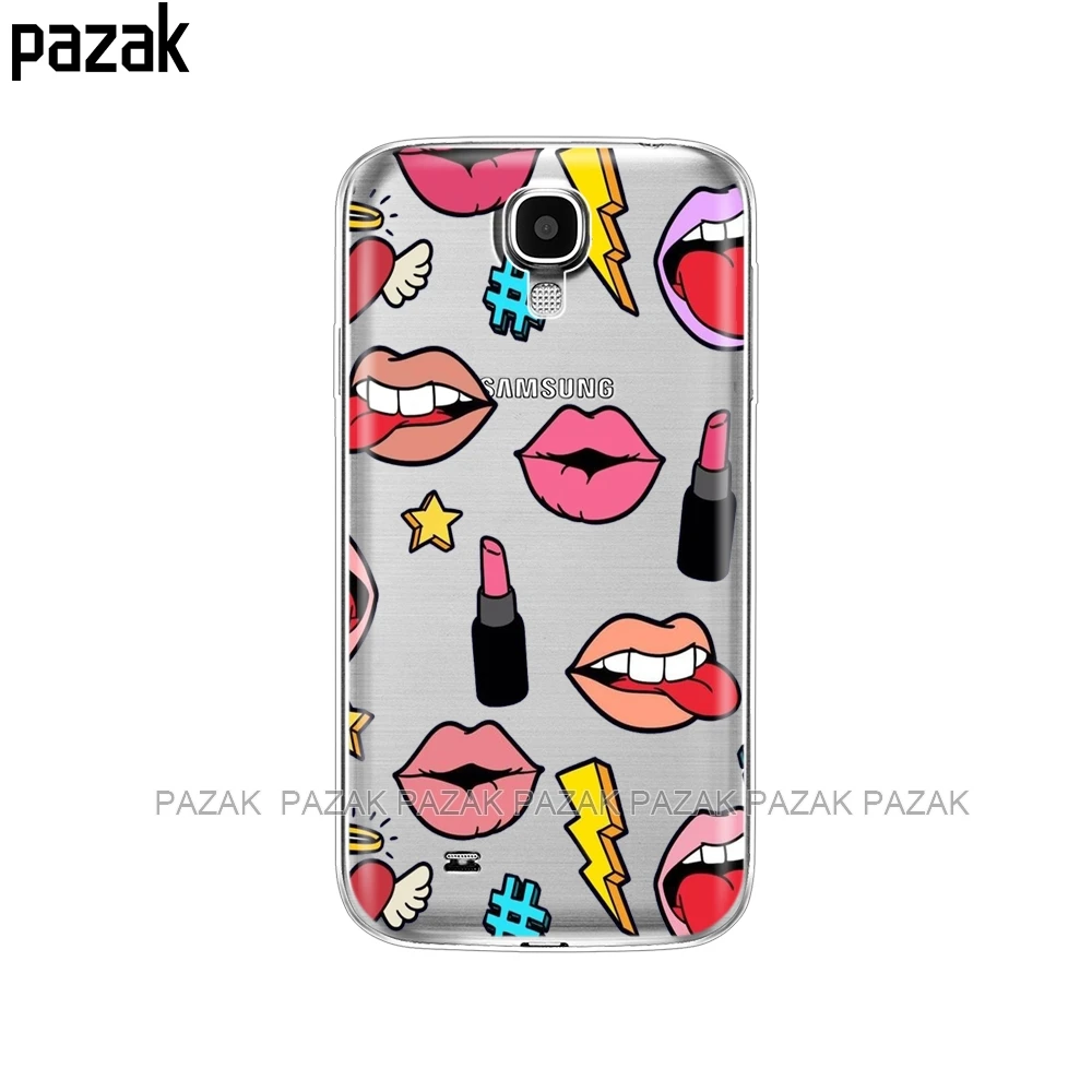 Мягкий силиконовый чехол для Samsung Galaxy S4 i9500, мягкий чехол из ТПУ для Samsung S4, чехол для телефона, полная защита 360 для S 4 - Цвет: 34377