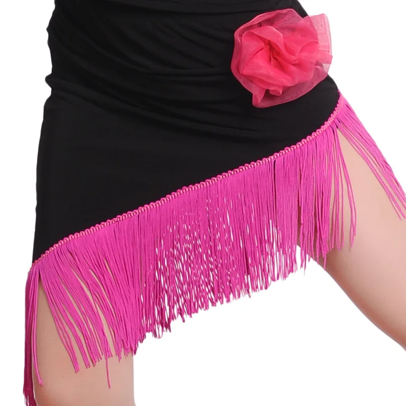 Неравное сексуальное платье для латинских танцев девочек детское платье-Самба