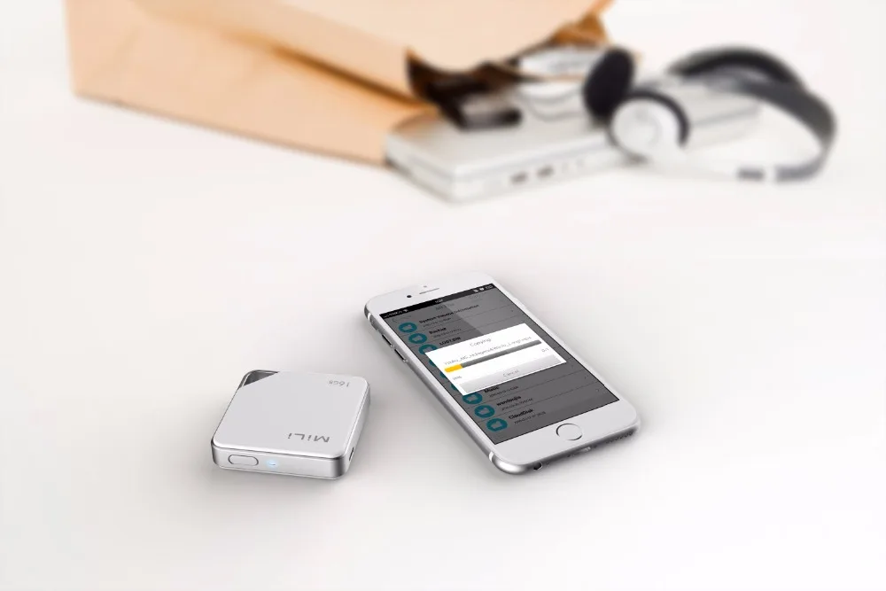 Умный беспроводной флеш-накопитель Moveski умный iData Air с функцией расширения памяти