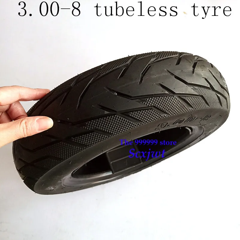 Бесплатная доставка Новые 3 00 8 бескамерные шины для скутера газа и электрических