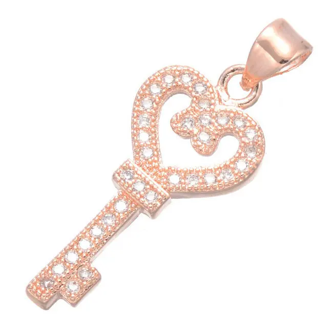 2018 горячая Распродажа Роскошный Большой кубический цирконий CZ микро паве Шарм