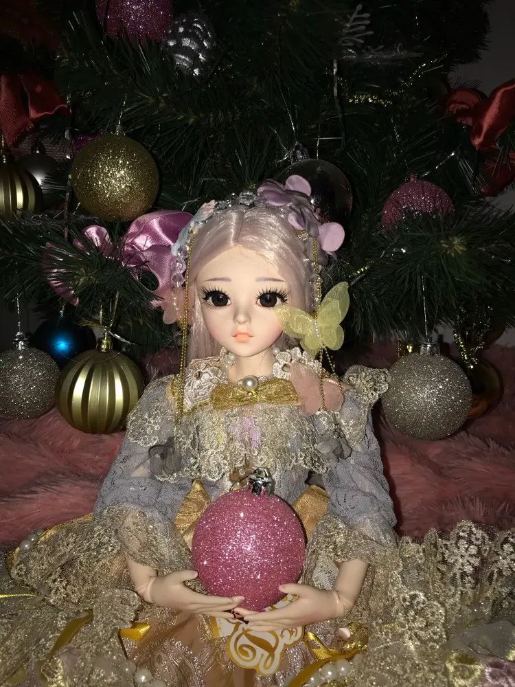 BJD кукла 1/3 карие глаза с BJD одежда парики обувь макияж ручной работы красота игрушки силиконовые Reborn кукла игрушка для детей