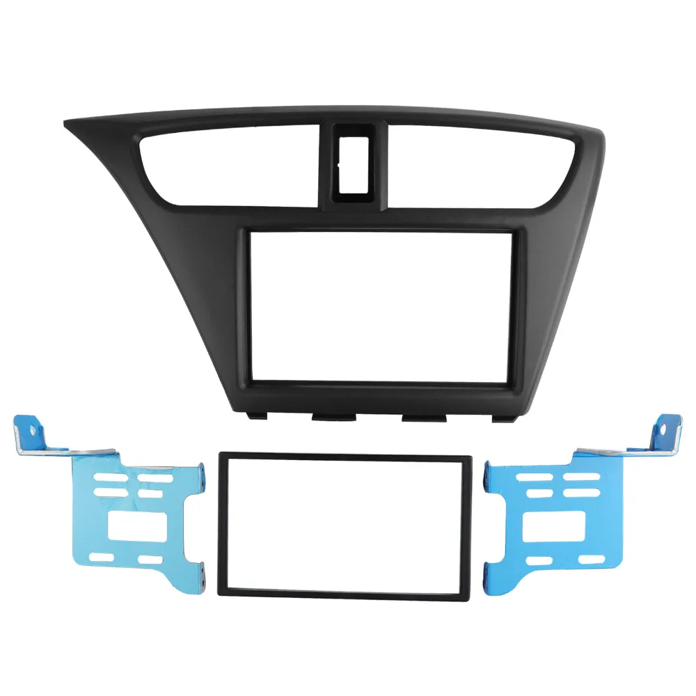 Для HONDA Civic Хэтчбек 2012+ двойной Din фасции радио CD gps DVD стерео CD панель приборная панель Установка отделка комплект рамки