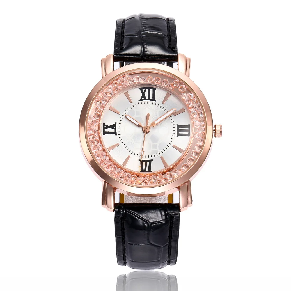 

Fashion Watch Women Luxury Ladies Watch Quartz Wristwatches Quicksand Rhinestone Dial Clock Relogio Feminino [Buy 1 Get 1 Free]