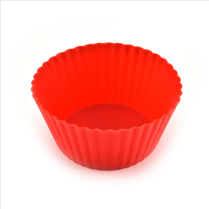 Muffin чашки выпечки Плесень торт отделочных работ силиконовые формы для
