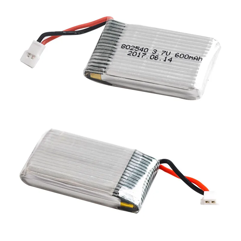 SYMA X5C 4 шт./лот 3 7 В 600 мАч Lipo аккумулятор с в 1 зарядное устройство для Syma X5 15 X5SC X5SW H5C