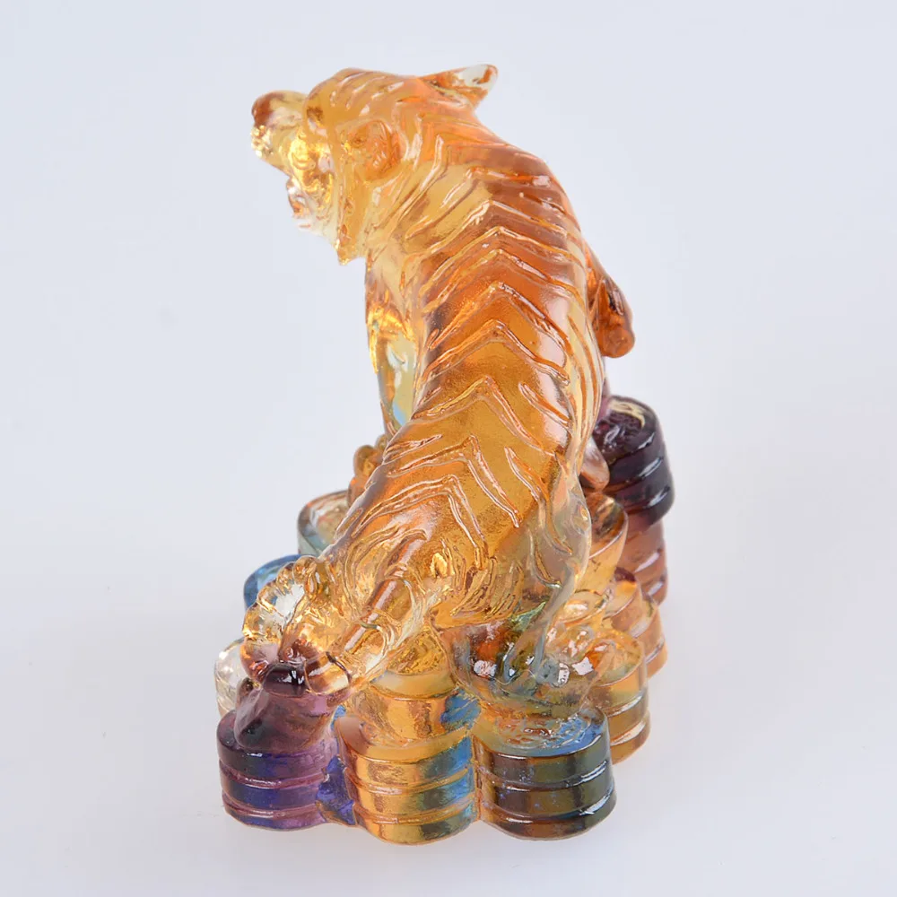 Liuli 12 Китайские знаки зодиака животных фигурка тигра пресс-вес красивые предметы