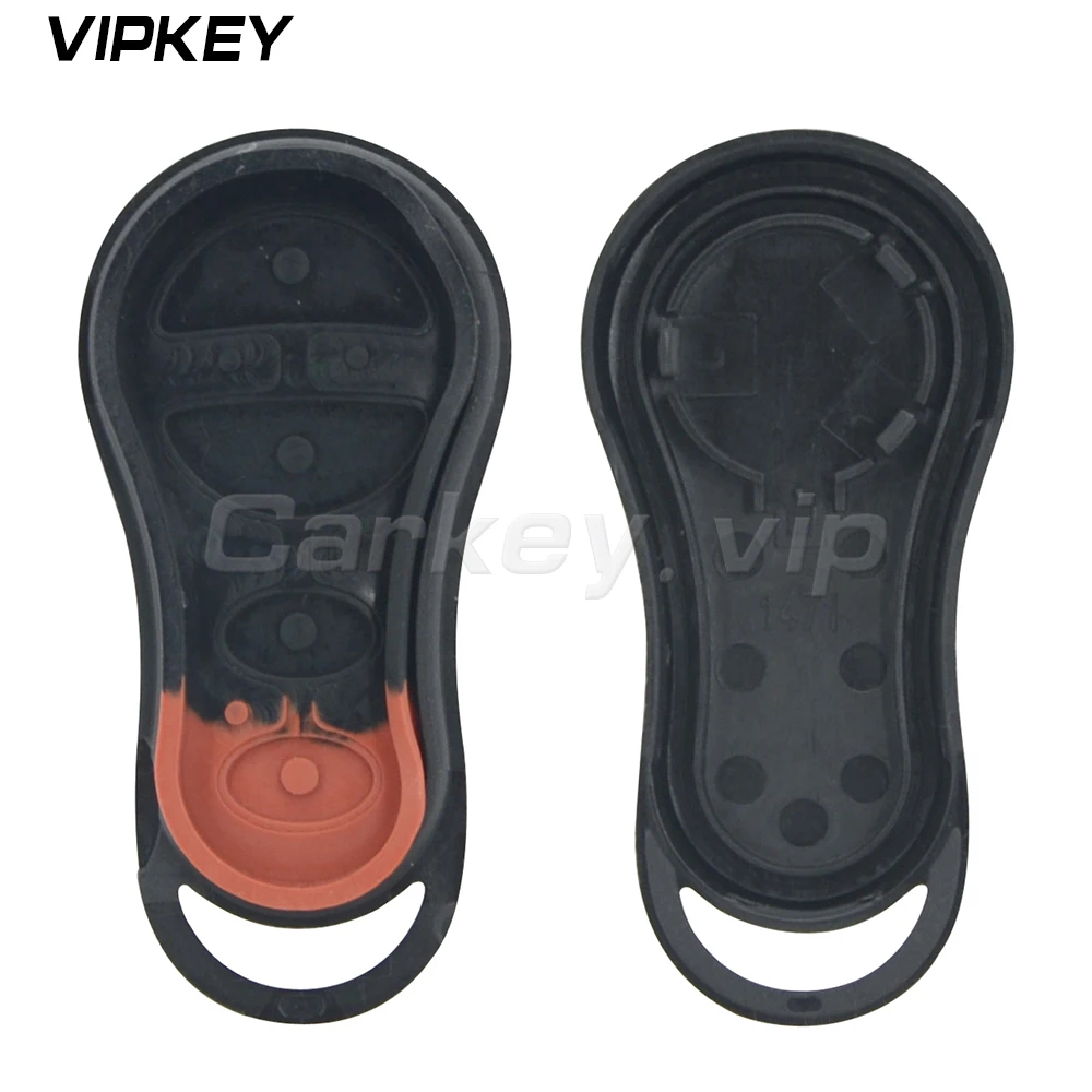 

Remotekey 5pcs GQ43VT17T remote key Case for Chrysler Dodge jeep 4 button replacement key shell