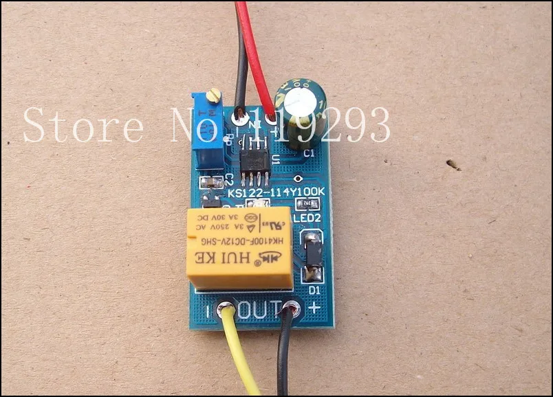 

[BELLA]12V Электрическое реле закрывает электрической цепи задержка 10 секунд от модификация автомобиля переключатель контроля холодильного аг...