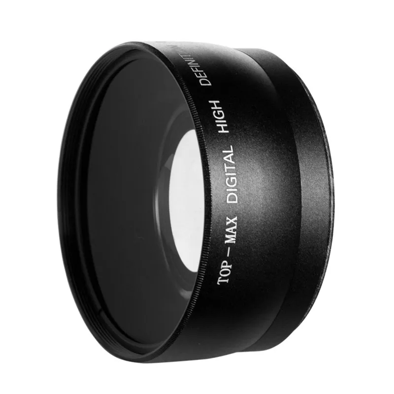 52 мм 0.45X Супер широкоугольный макрообъектив для камеры Panasonic Lumix FZ200 FZ150 FZ100 FZ60 FZ62 FZ48