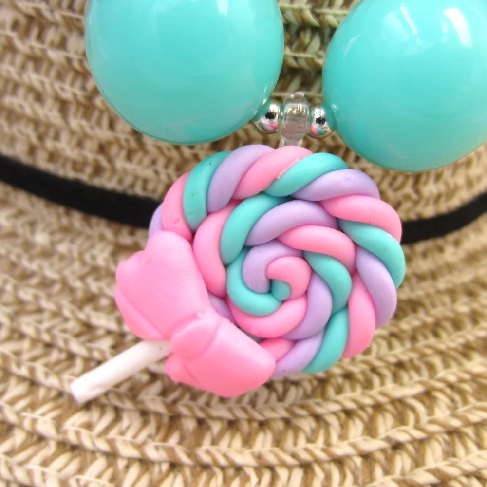 3 шт. Новое поступление 2018 Очаровательное ожерелье для девочек в виде радужной