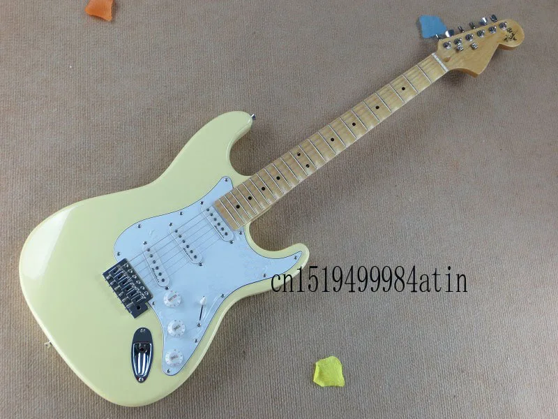 Бесплатная доставка Новый Классический Stratocaster модели углубление Подпись Модель