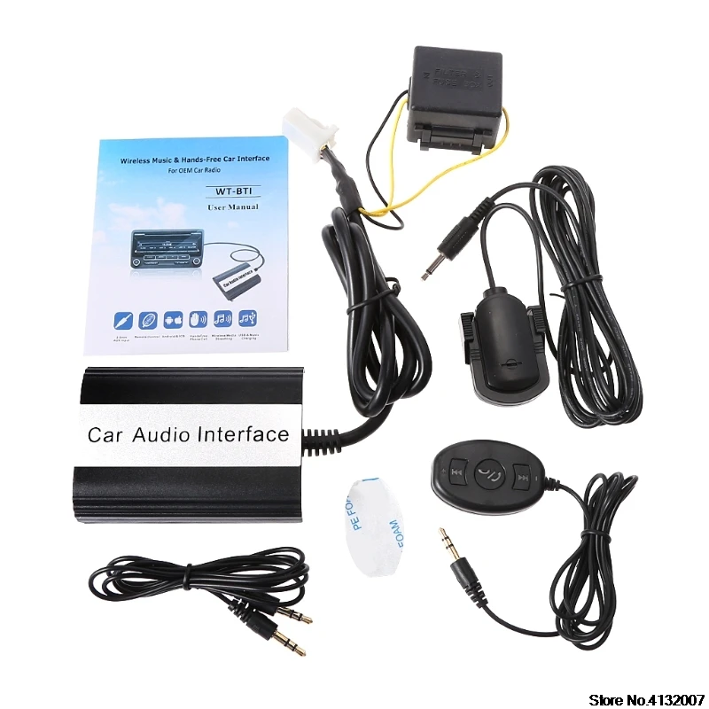Автомобильные Bluetooth комплекты MP3 AUX адаптер Интерфейс для Toyota Lexus Scion 2003-2011 828 акция