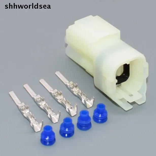 Shhworldsea 10 комплектов 2 мм 4-контактный Автомобильный Электрический разъем EGOS