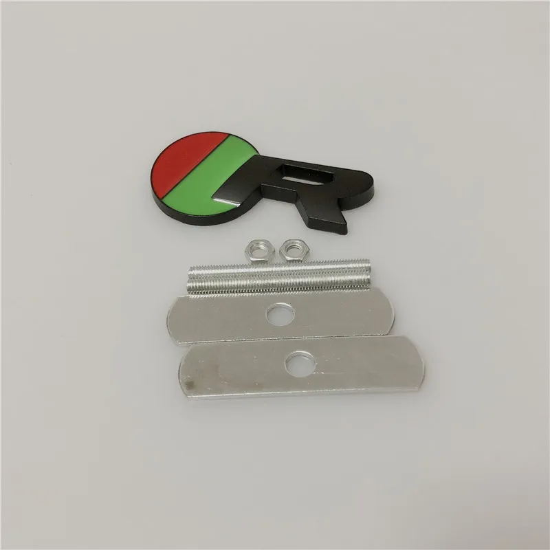 1х металлический логотип R S эмблема для переднего гриля Jaguar XJ XE XF jar |Наклейки