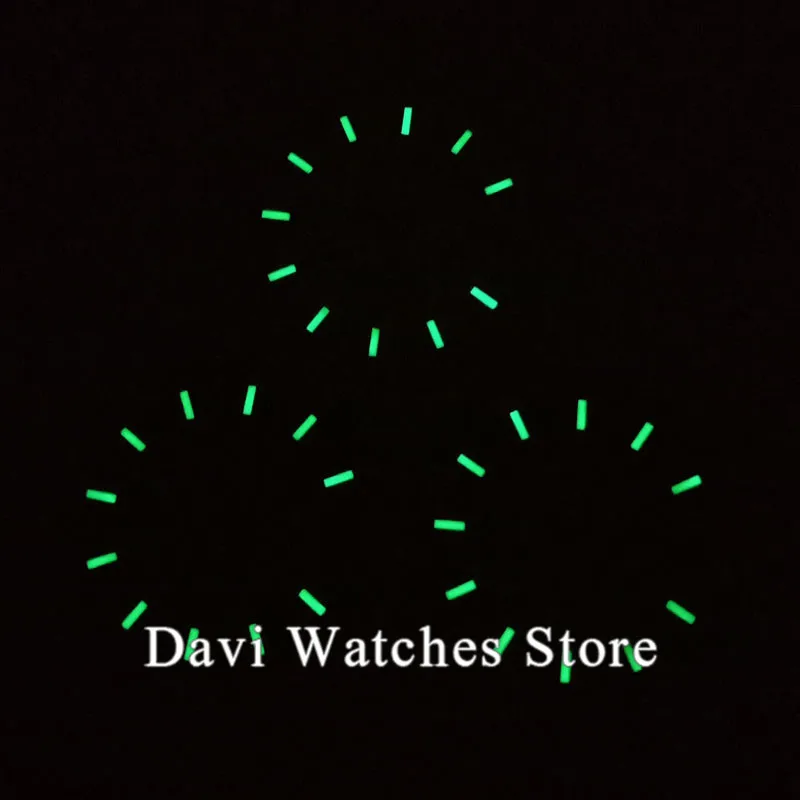 Новинка светящийся светильник/стерильный циферблат 29 мм подходит для часов Miyota 82