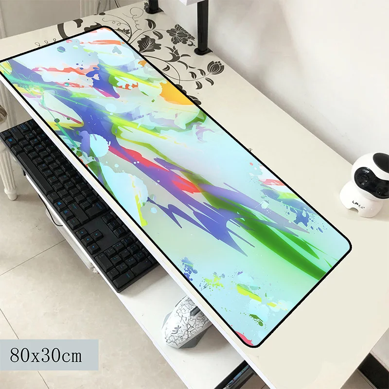Rgb коврик для мыши большой компьютерный геймер Коврик для мыши 800x300x3 мм padmouse HD украшенный принтом коврик для мышки эргономичный гаджет офисный стол коврики