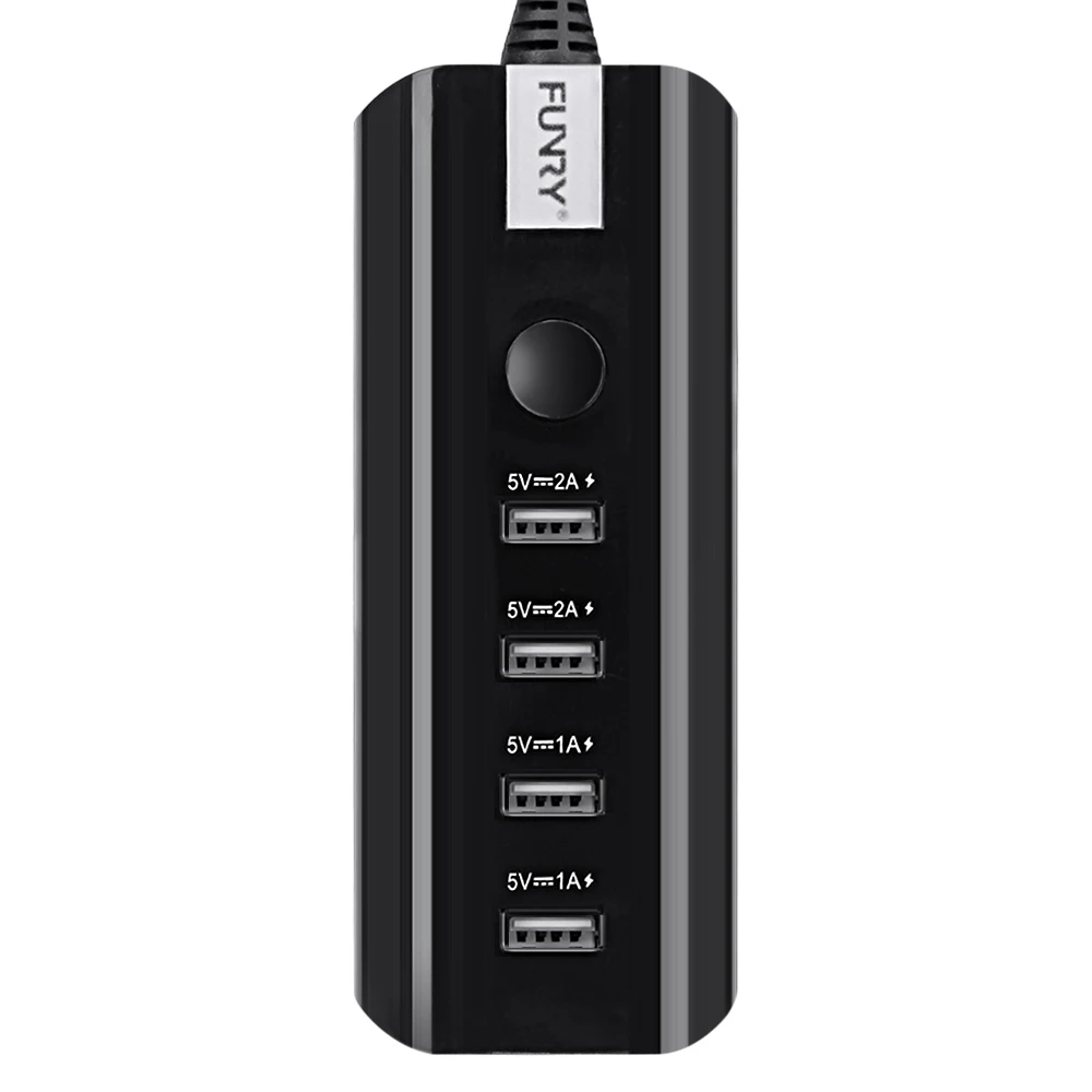 Funry USB розетка штепсельная вилка европейского стандарта мини зарядное устройство