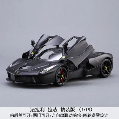 Bburago 1:18 Ferrari 458 модель автомобиля 1 18 имитация сплава оригинальная Rafa модель спортивного автомобиля супер модель автомобиля для бега подарок - Цвет: 8