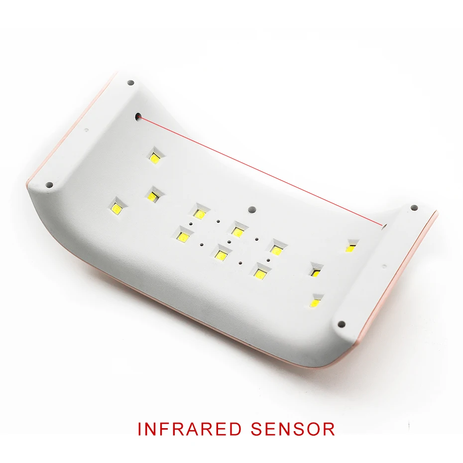 OCEAN PEARL 36W UV Lamp 12 LEDS Nail Dryer for Gel LED Polish Machine USE Charge Art Tools Sun9xPlus-2 | Красота и здоровье