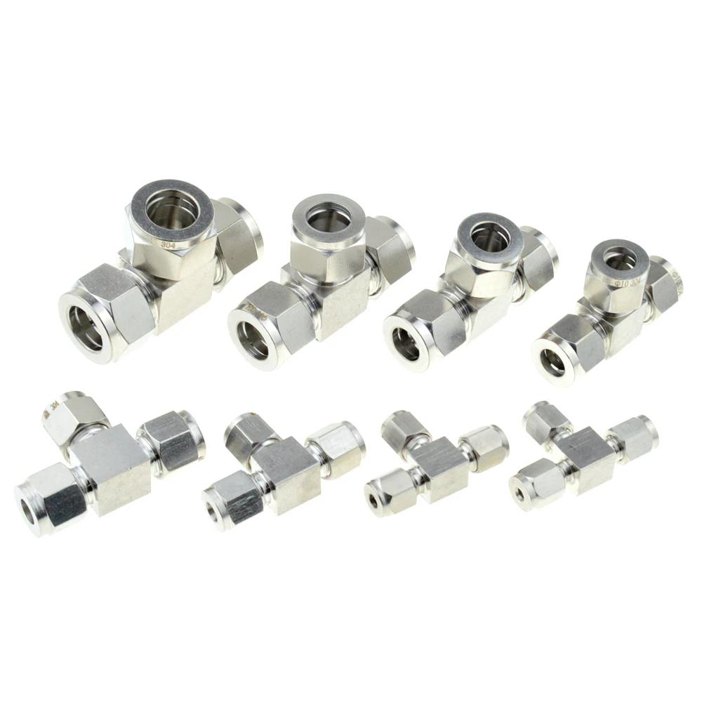 Т образный 3 полосный фитинг для компрессора 1/2 &quot1/4&quot 12 мм 10 8 трубный наконечник