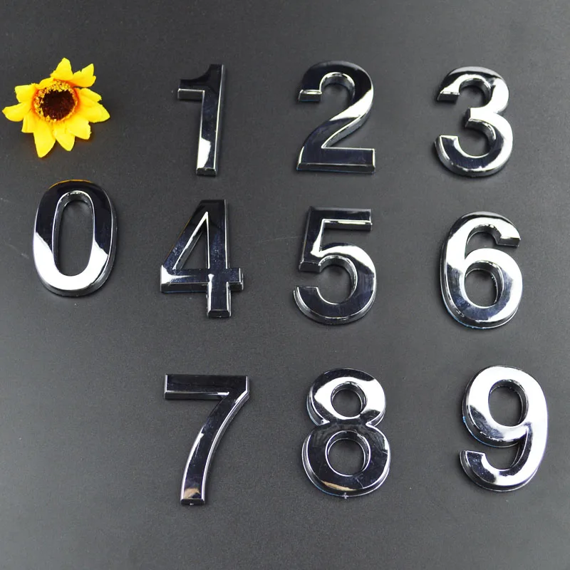 Только для 1 шт. стикер с цифрами знак размера 50x30x6 мм|address plaque|gate numberroom number signs |