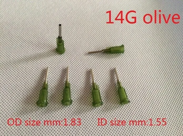 Смешайте 16G 27G прецизионный пассивированный S.S. Отправить наконечник с PP Safetylok