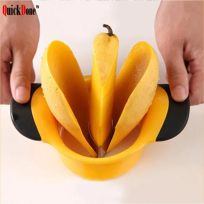 QuickDone манго сплиттер фрукты приспособление для овощей Творческий клубника