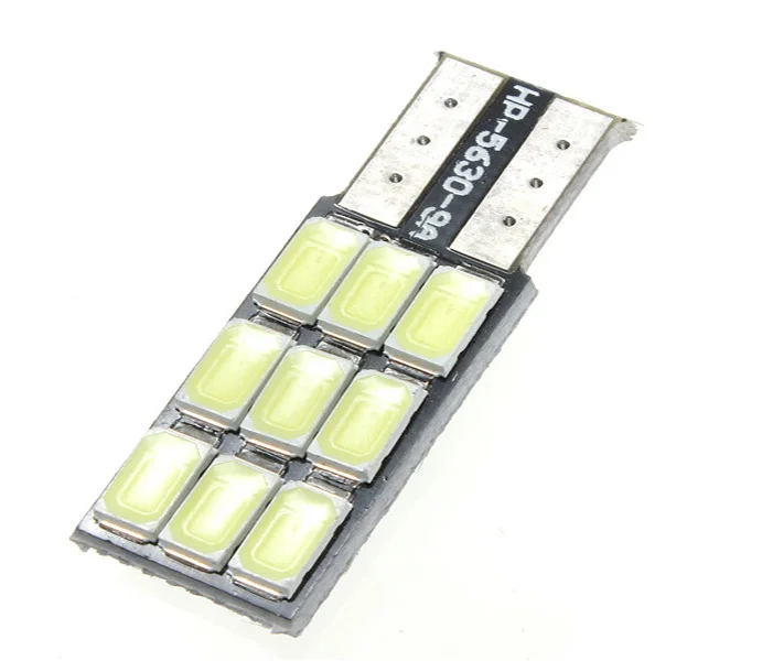 10x T10 168 194 9 светодиодный 5630 SMD Canbus безошибочный ксеноновый белый автомобильный