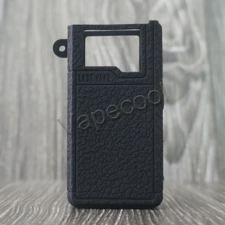 Black Текстурированный силиконовый чехол для кожи для Lost Vape Orion DNA GO Kit и силиконовый чехол-накладка гелевый Чехол для Lost Vape Orion DNA GO 40W Pod - Цвет: Black