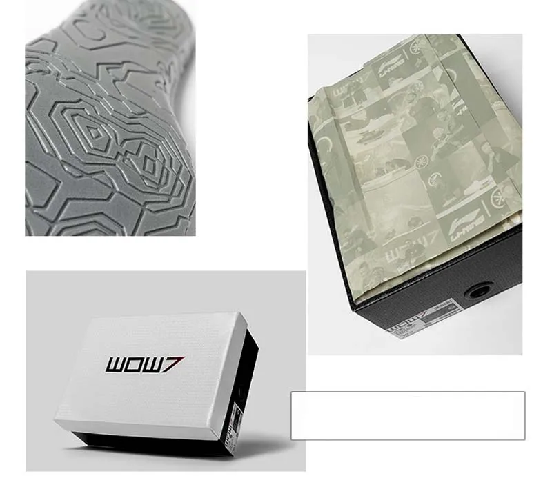 Li-Ning/женские и подростковые баскетбольные кроссовки WOW 7 с подкладкой wayofwade 7, спортивная обувь, кроссовки ABAN135 XYL245