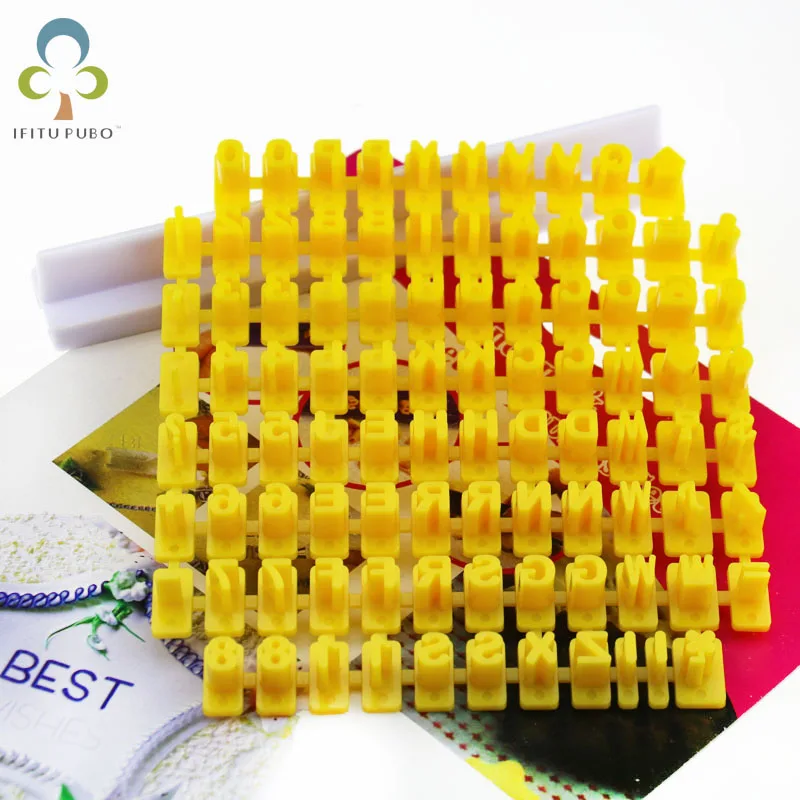 Английская буквенная форма для печенья печать штамп с символом печенье резак