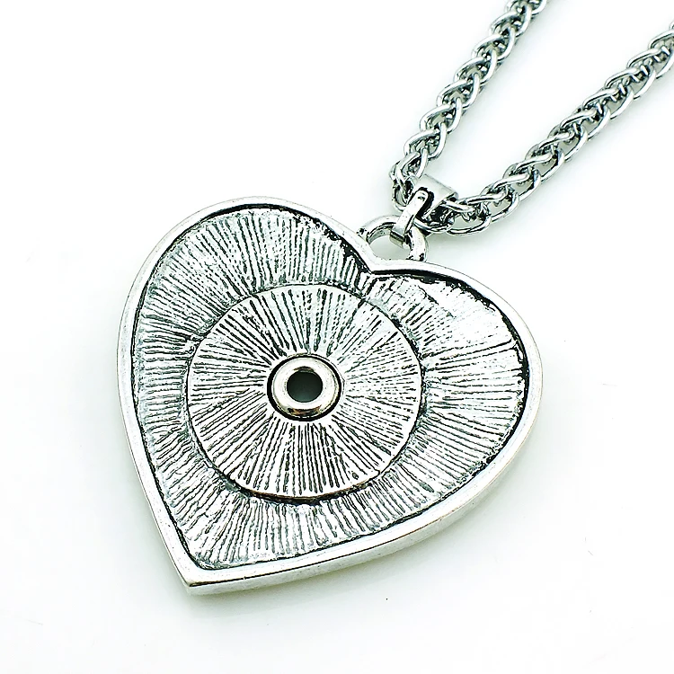 JINGLANG модные 18 мм кнопки Золотое сердце Подвески Сменные подвески для мужчин