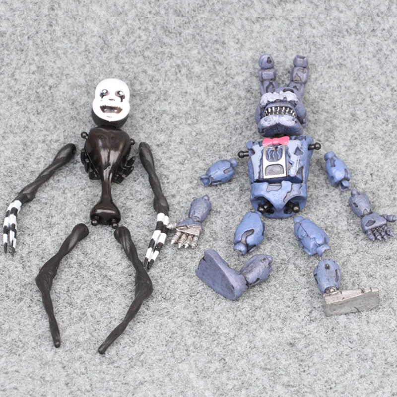 1 шт. пять ночей на Фредди 10 см FNAF 6 stuks случайный Actiefiguren Fazbear Foxy фигурку игрушечные
