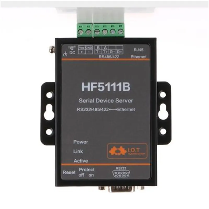 Официальный Wifi модуль 5111B RJ45 RS232/485/422 серийный к Ethernet бесплатно RTOS 1 порт сервер