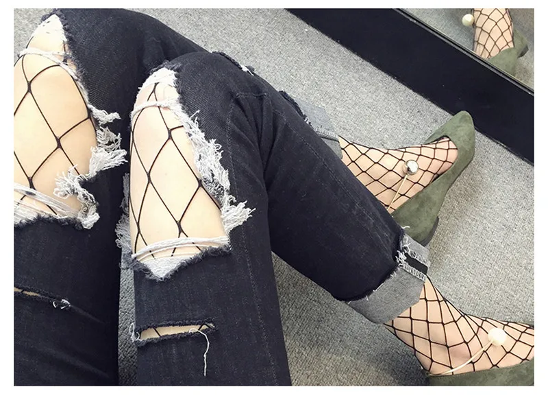 Сексуальные женские сетчатые чулки с высокой талией колготки для вечевечерние