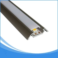 50pcs 2m length led strip aluminium profile led strip aluminum channel housing item no la lp28