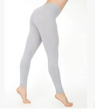 2018 HUiyitao Cotton solid color low waist slim women leggings | Женская одежда