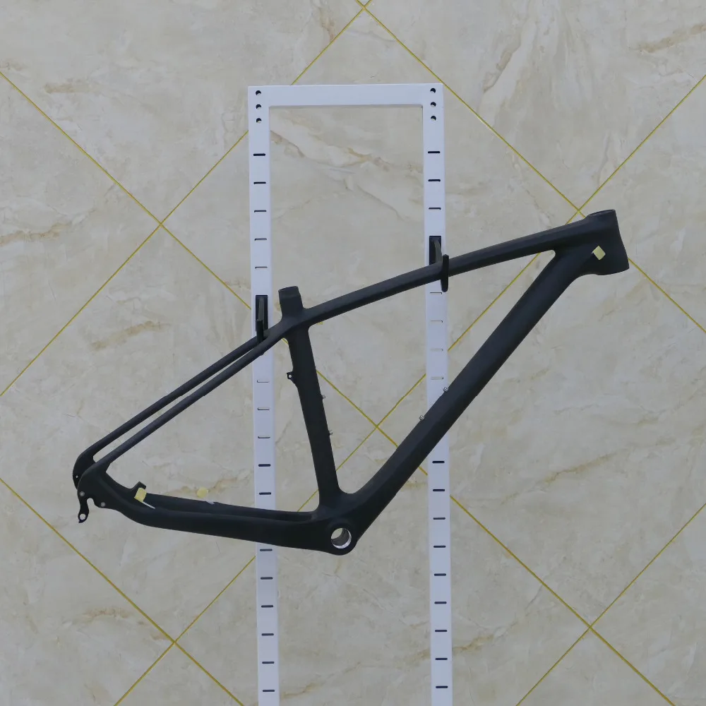 Углерода матовый Матовая Глянцевая 27.5ER горный велосипед MTB рама 1" 19" BB30 650B MTB рама+ гарнитура+ зажим для сидения+ держатель для бутылки